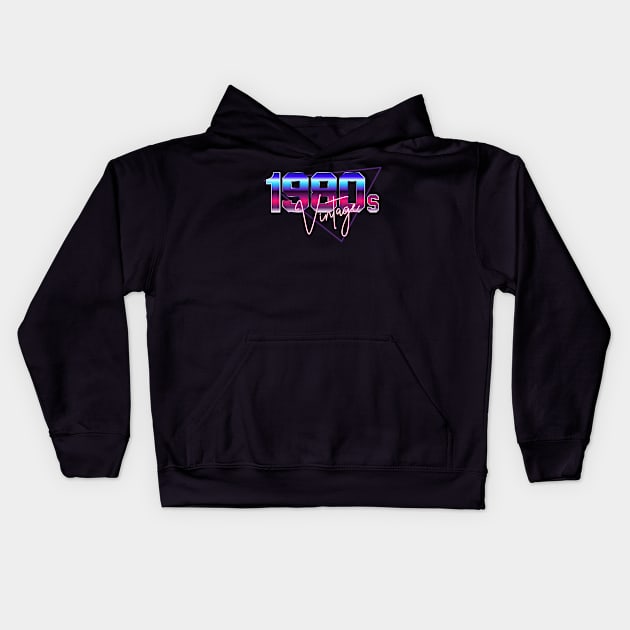 1980 Kids Hoodie by opoyostudio